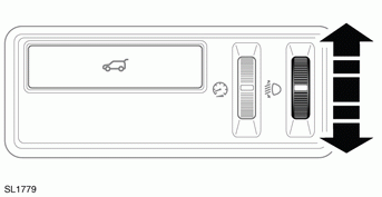 Headlamp levelling (halogen only)