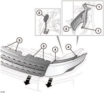1. Remove the two plastic fixings.