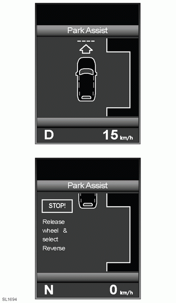 5. The display will show a message to stop or