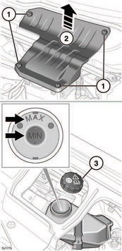 1. Remove the battery cover. Turn the four