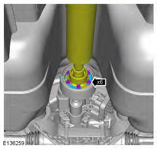 Range Rover Evoque. Rear Drive Axle/Differential