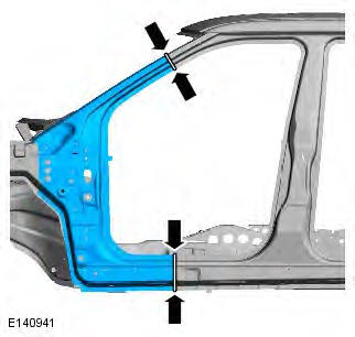 Range Rover Evoque. Side Panel Sheet Metal Repairs - 5-Door