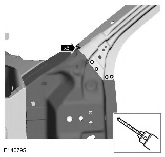 Range Rover Evoque. Side Panel Sheet Metal Repairs - 5-Door