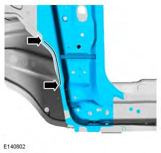 Range Rover Evoque. Side Panel Sheet Metal Repairs - 5-Door