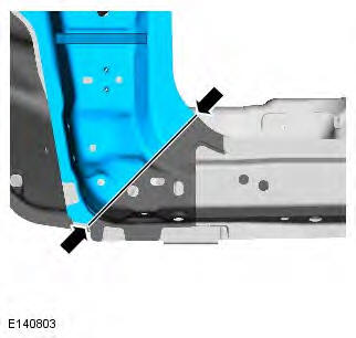 Range Rover Evoque. Side Panel Sheet Metal Repairs - 5-Door