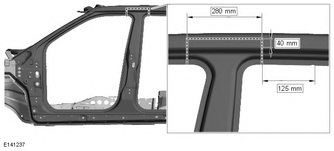 Range Rover Evoque. Side Panel Sheet Metal Repairs - 5-Door