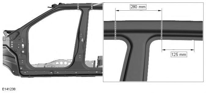 Range Rover Evoque. Side Panel Sheet Metal Repairs - 5-Door