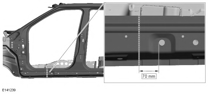 Range Rover Evoque. Side Panel Sheet Metal Repairs - 5-Door