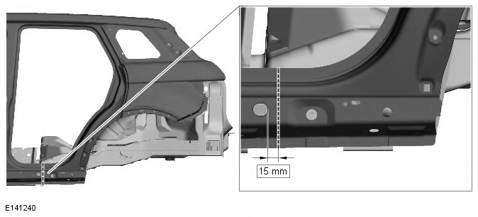 Range Rover Evoque. Side Panel Sheet Metal Repairs - 5-Door