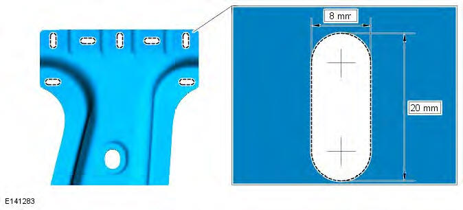 Range Rover Evoque. Side Panel Sheet Metal Repairs - 5-Door