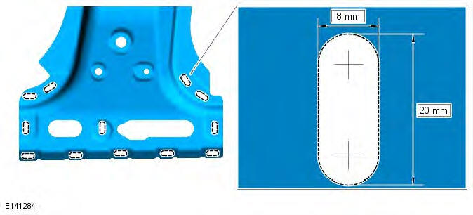 Range Rover Evoque. Side Panel Sheet Metal Repairs - 5-Door