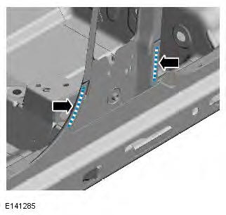 Range Rover Evoque. Side Panel Sheet Metal Repairs - 5-Door