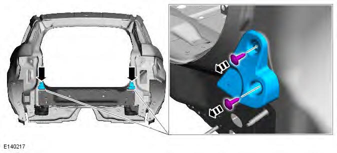 Range Rover Evoque. Rear End Sheet Metal Repairs - 5-Door