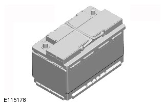 Range Rover Evoque. Battery, Mounting and Cables