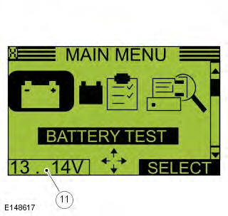 Range Rover Evoque. Battery, Mounting and Cables