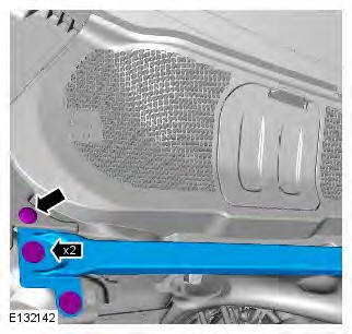 Range Rover Evoque. Battery, Mounting and Cables