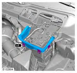 Range Rover Evoque. Battery, Mounting and Cables