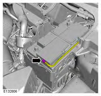 Range Rover Evoque. Battery, Mounting and Cables