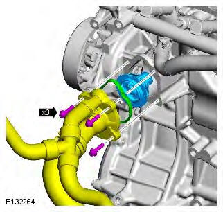 Range Rover Evoque. Engine Cooling - GTDi 2.0L Petrol