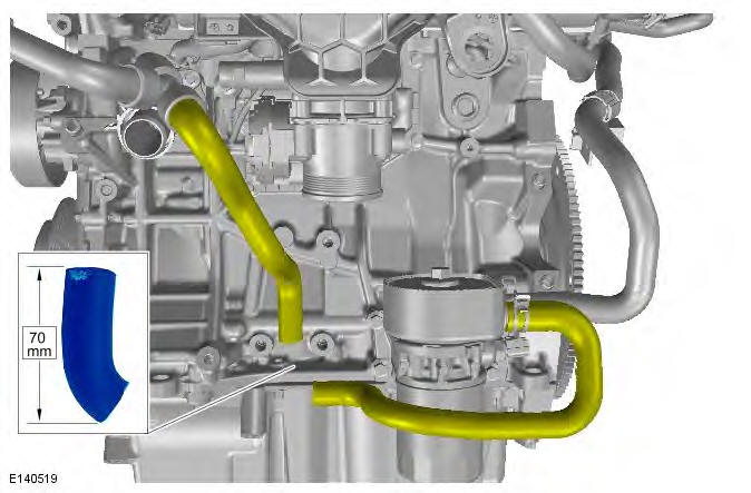 Range Rover Evoque. Engine Cooling - GTDi 2.0L Petrol
