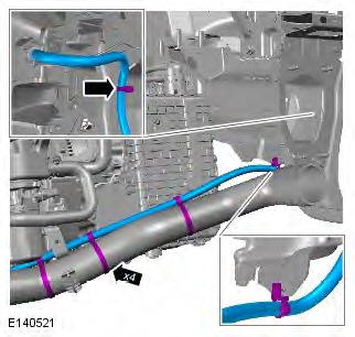 Range Rover Evoque. Engine Cooling - GTDi 2.0L Petrol