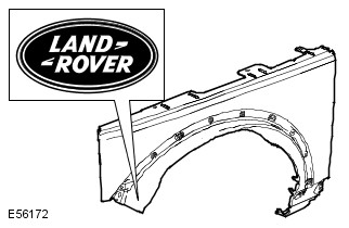 Range Rover Evoque. Body Repairs - Corrosion Protection