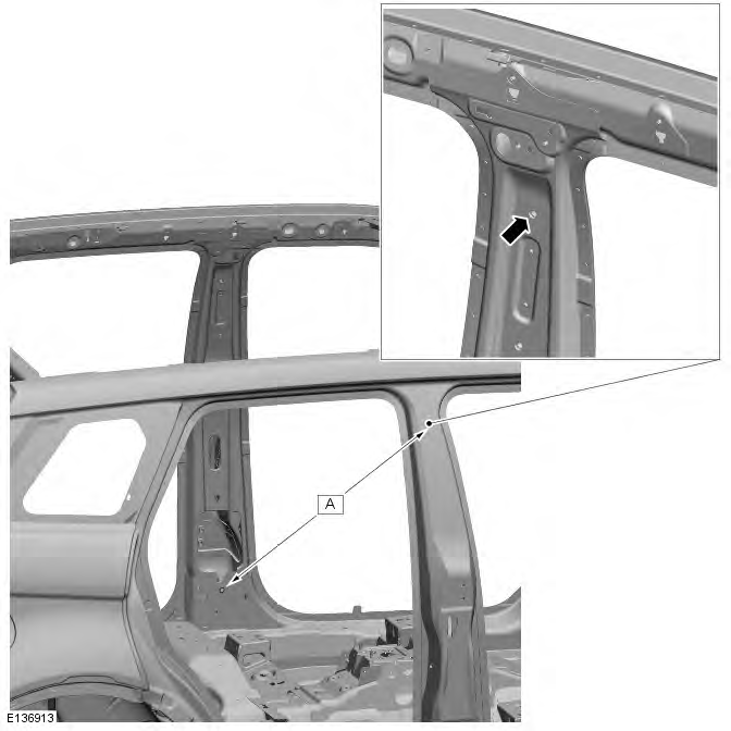 Range Rover Evoque. Body Repairs - Vehicle Specific Information and Tolerance Checks