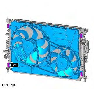 Range Rover Evoque. Engine Cooling - GTDi 2.0L Petrol