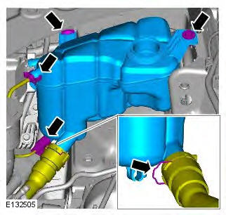 Range Rover Evoque. Engine Cooling - GTDi 2.0L Petrol