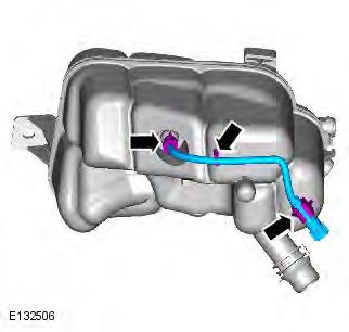 Range Rover Evoque. Engine Cooling - GTDi 2.0L Petrol