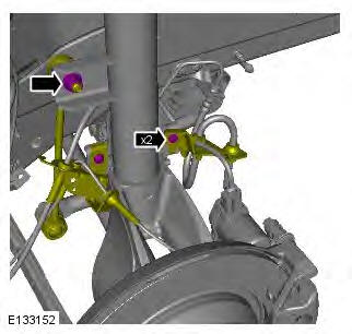 Range Rover Evoque. Rear Suspension