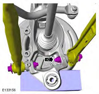 Range Rover Evoque. Rear Suspension