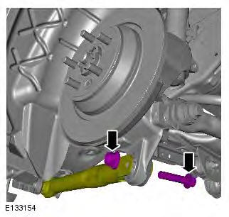 Range Rover Evoque. Rear Suspension