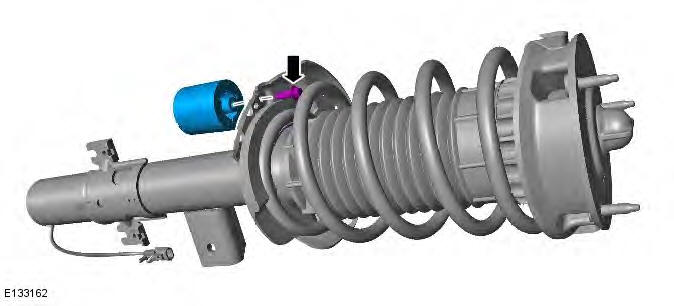 Range Rover Evoque. Rear Suspension