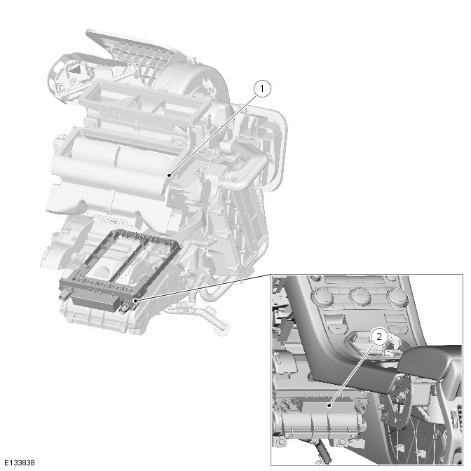 Range Rover Evoque. Auxiliary Climate Control