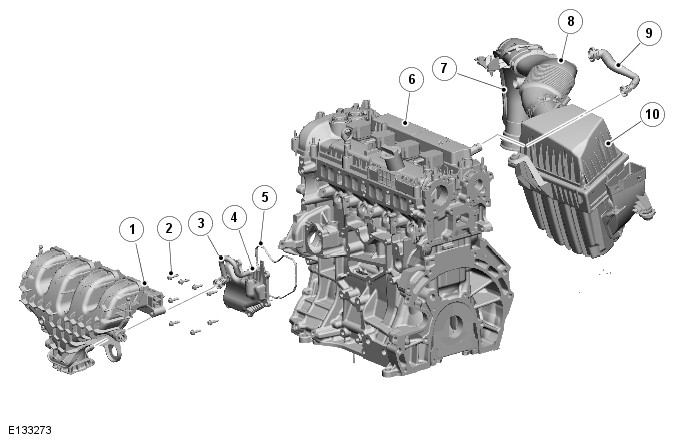 Range Rover Evoque. Engine Emission Control - GTDi 2.0L Petrol