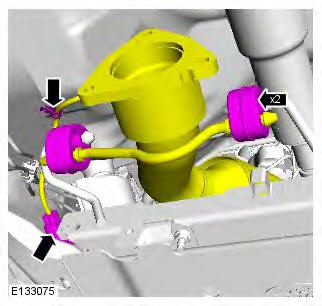 Range Rover Evoque. Exhaust System - GTDi 2.0L Petrol