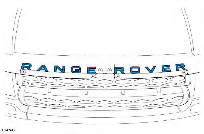 Range Rover Evoque. Exterior Trim and Ornamentation