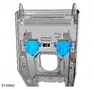 Range Rover Evoque. Instrument Panel and Console