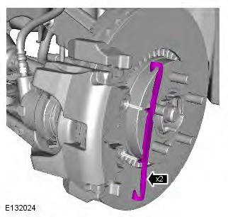 Range Rover Evoque. Front Disc Brake