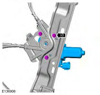 Range Rover Evoque. Glass, Frames and Mechanisms