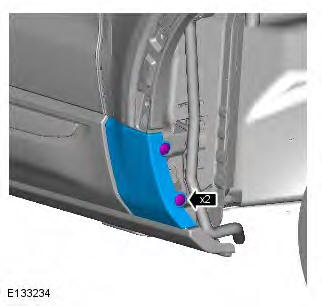 Range Rover Evoque. Front End Body Panels