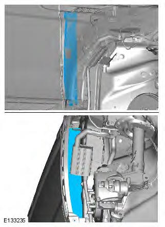 Range Rover Evoque. Front End Body Panels