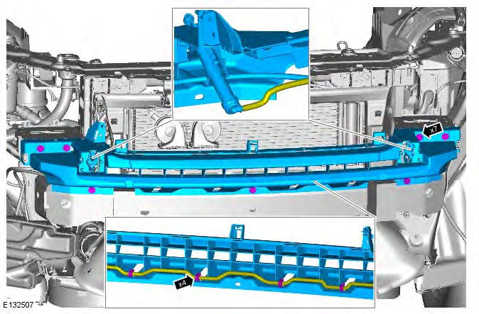 Range Rover Evoque. Front End Body Panels