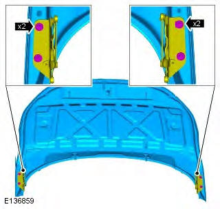 Range Rover Evoque. Front End Body Panels