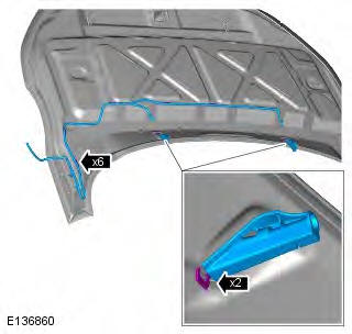 Range Rover Evoque. Front End Body Panels