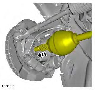 Range Rover Evoque. Front Drive Halfshafts