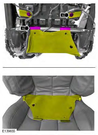 Range Rover Evoque. Front Seat Backrest Cover Vehicles With: Sports Seats