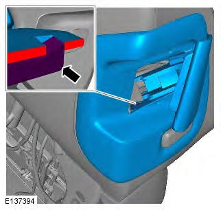 Range Rover Evoque. Front Seat Backrest Heater Mat