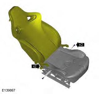 Range Rover Evoque. Front Seat Height Adjustment Motor